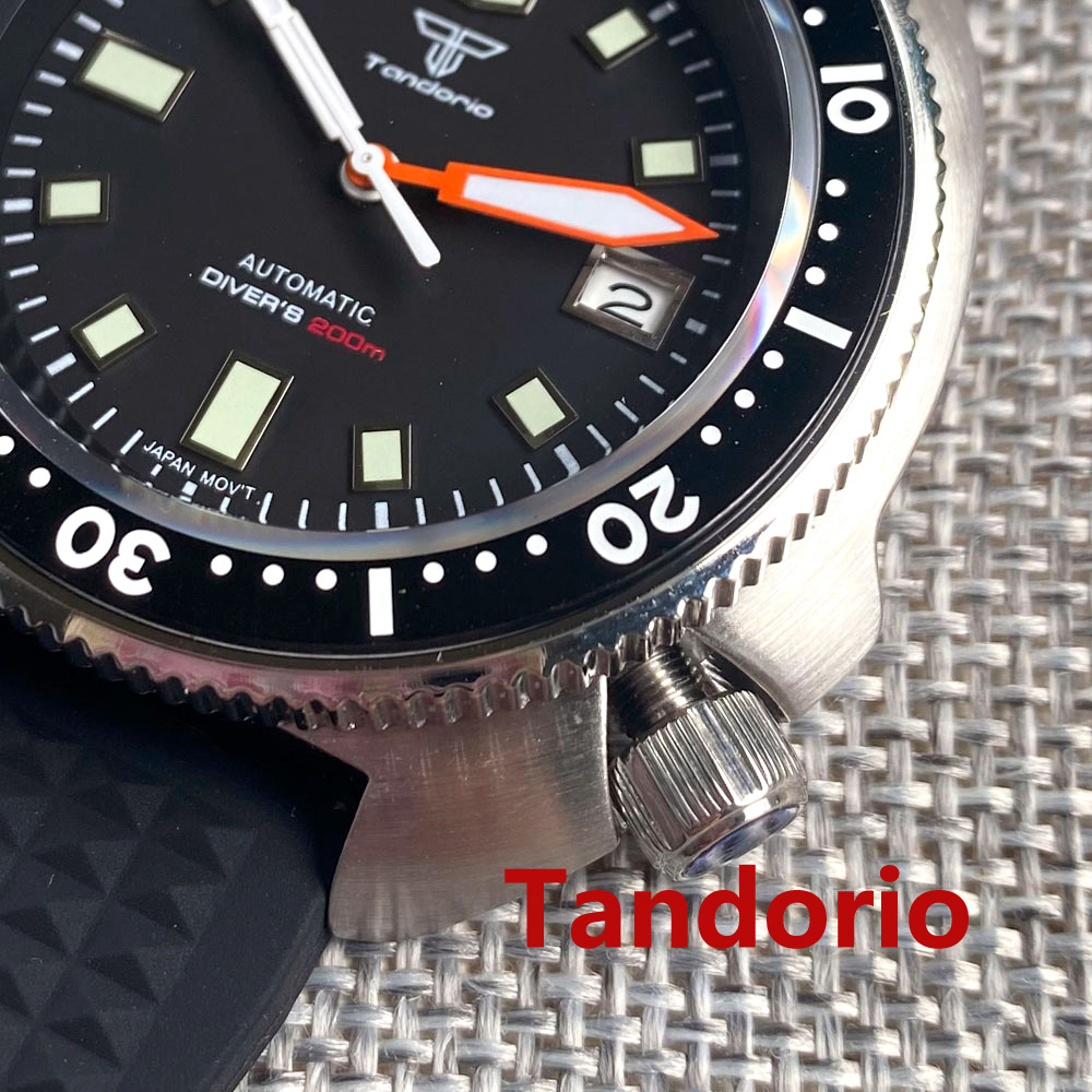 Tandorio 44mm Japan NH35/PT500 – Rubber Strap Diver Bewertung und Preis