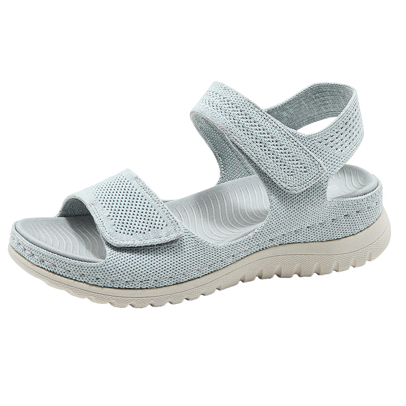 Damen Strick-Mesh Plateau-Spor – Sport Loop Velcro Bewertung und Preis