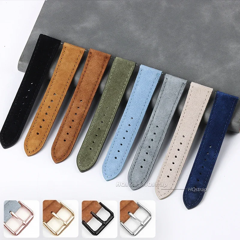 Wildleder Echtleder Armband fü – Suede Strap Watch Bewertung und Preis