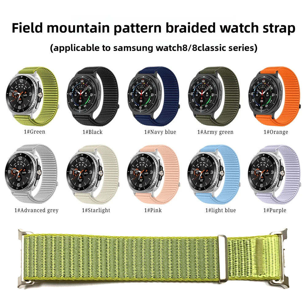 Wellen-Nylon-Schlaufenarmband  – Sport Loop Velcro Bewertung und Preis